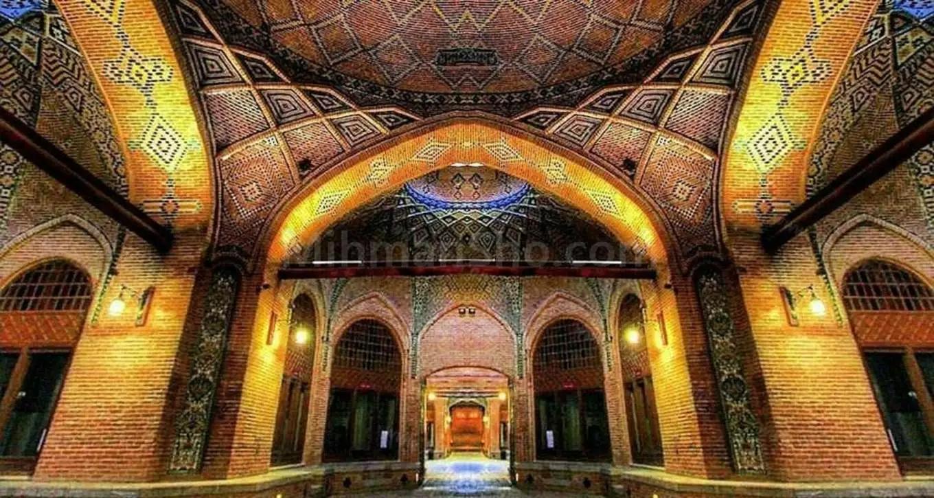 سرای یا کاروانسرا سعدالسلطنه قزوین | هم آثار باستانی هم بازار سنتی - مشاهده عکس بزرگتر سرای یا کاروانسرا سعدالسلطنه قزوین | هم آثار باستانی هم بازار سنتی